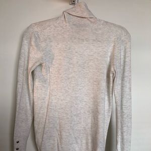 ZARA heathers gray lightweight turtleneck